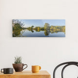 Acrylglas | Mülheim Ruhr Panorama Wandbild - ruhig und zeitlos
