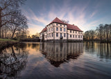 Poster ab 15 EUR | Schloss Strünkede Herne Wandbild - ruhig und zeitlos