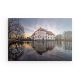 Photoboard / Hartschaum | Schloss Strünkede Herne Wandbild - ruhig und zeitlos