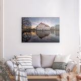 Photoboard / Hartschaum | Schloss Strünkede Herne Wandbild - ruhig und zeitlos