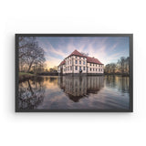 Photoboard (gerahmt) | Schloss Strünkede Herne Wandbild - ruhig und zeitlos