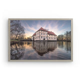 Photoboard (gerahmt) | Schloss Strünkede Herne Wandbild - ruhig und zeitlos