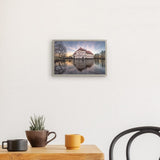 Photoboard (gerahmt) | Schloss Strünkede Herne Wandbild - ruhig und zeitlos