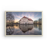 Photoboard (gerahmt) | Schloss Strünkede Herne Wandbild - ruhig und zeitlos