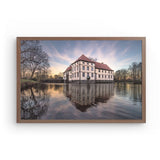 Photoboard (gerahmt) | Schloss Strünkede Herne Wandbild - ruhig und zeitlos