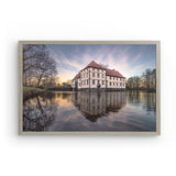 Photoboard (gerahmt) | Schloss Strünkede Herne Wandbild - ruhig und zeitlos