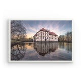 Photoboard (gerahmt) | Schloss Strünkede Herne Wandbild - ruhig und zeitlos