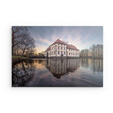 Alu Dibond (matt) | Schloss Strünkede Herne Wandbild - ruhig und zeitlos
