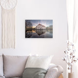 Acrylglas | Schloss Strünkede Herne Wandbild - ruhig und zeitlos