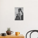 Poster ab 15 EUR | Fördertürme Ruhrgebiet Wandbild - klassisch und ruhig