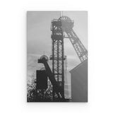 Acrylglas | Fördertürme Ruhrgebiet Wandbild - klassisch und ruhig
