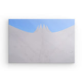 Leinwand - Stärke 2cm | Berlin Tempodrom Architektur Wandbild - ruhig und klar