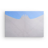 Leinwand - Stärke 2cm | Berlin Tempodrom Architektur Wandbild - ruhig und klar