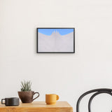Photoboard (gerahmt) | Berlin Tempodrom Architektur Wandbild - ruhig und klar