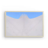 Photoboard (gerahmt) | Berlin Tempodrom Architektur Wandbild - ruhig und klar