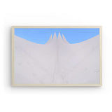 Photoboard (gerahmt) | Berlin Tempodrom Architektur Wandbild - ruhig und klar
