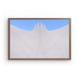 Photoboard (gerahmt) | Berlin Tempodrom Architektur Wandbild - ruhig und klar