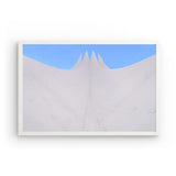 Photoboard (gerahmt) | Berlin Tempodrom Architektur Wandbild - ruhig und klar