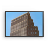 Photoboard (gerahmt) | Berlin Hochhaus Architektur Wandbild - ruhig und klar