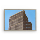 Photoboard (gerahmt) | Berlin Hochhaus Architektur Wandbild - ruhig und klar