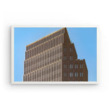 Photoboard (gerahmt) | Berlin Hochhaus Architektur Wandbild - ruhig und klar