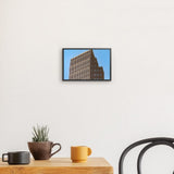 Photoboard (gerahmt) | Berlin Hochhaus Architektur Wandbild - ruhig und klar