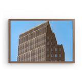 Photoboard (gerahmt) | Berlin Hochhaus Architektur Wandbild - ruhig und klar