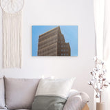 Alu Dibond (matt) | Berlin Hochhaus Architektur Wandbild - ruhig und klar