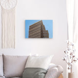 Acrylglas auf Alu-Dibond | Berlin Hochhaus Architektur Wandbild - ruhig und klar