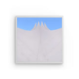 Photoboard (gerahmt) | Berlin Tempodrom Architektur Wandbild - ruhig und klar