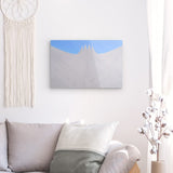 Acrylglas auf Alu-Dibond | Berlin Tempodrom Architektur Wandbild - ruhig und klar