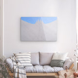 Acrylglas auf Alu-Dibond | Berlin Tempodrom Architektur Wandbild - ruhig und klar