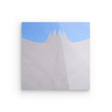 Acrylglas auf Alu-Dibond | Berlin Tempodrom Architektur Wandbild - ruhig und klar
