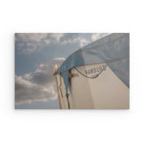 Acrylglas | Hamburg Rettungsboot Detail Wandbild - ruhig und zeitlos