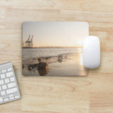 Mauspad | Hamburg Elbufer Panorama Wandbild - ruhig und zeitlos