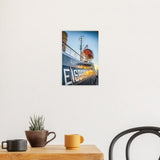 Poster ab 15 EUR | Hamburg Eisbrecher Hafen Wandbild - ruhig und zeitlos