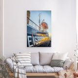 Photoboard / Hartschaum | Hamburg Eisbrecher Hafen Wandbild - ruhig und zeitlos
