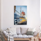 Alu Dibond (matt) | Hamburg Eisbrecher Hafen Wandbild - ruhig und zeitlos