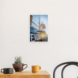 Acrylglas | Hamburg Eisbrecher Hafen Wandbild - ruhig und zeitlos