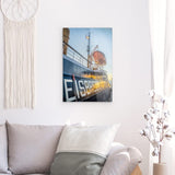 Acrylglas | Hamburg Eisbrecher Hafen Wandbild - ruhig und zeitlos