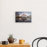 Leinwand - Stärke 2cm | Schloss Strünkede Herne Wandbild - ruhig und zeitlos