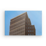 Leinwand - Stärke 2cm | Berlin Hochhaus Architektur Wandbild - ruhig und klar