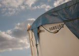 Poster ab 15 EUR | Hamburg Rettungsboot Detail Wandbild - ruhig und zeitlos