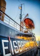 Poster ab 15 EUR | Hamburg Eisbrecher Hafen Wandbild - ruhig und zeitlos