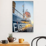 Acrylglas | Hamburg Eisbrecher Hafen Wandbild - ruhig und zeitlos