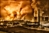 Duisburg on fire