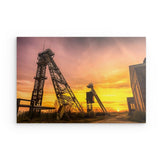 Shafts at twilight